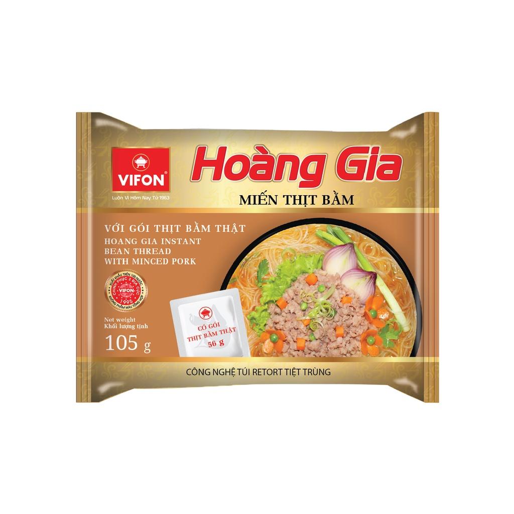 Thùng 18 Gói Hoàng Gia Miến Thịt Bằm VIFON 105g