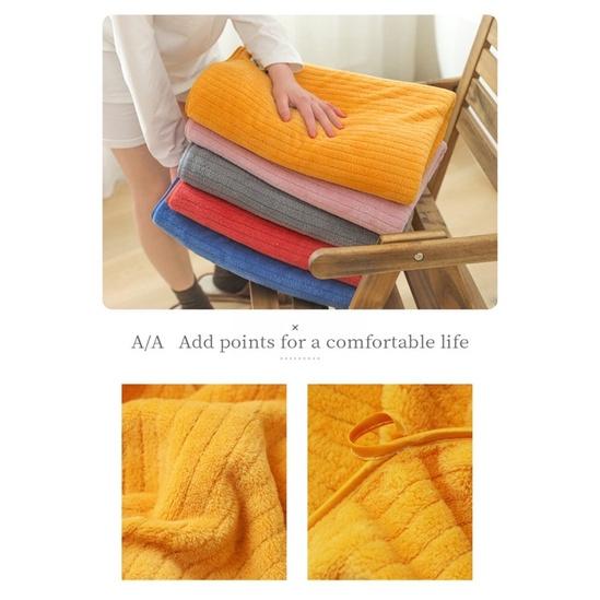 Khăn Tắm Lông Cừu San Hô Size Đại