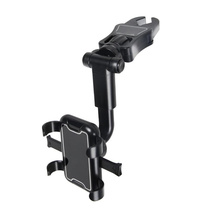 360 Đa Năng° Giá Đỡ Điện Thoại Gắn Kính Chiếu Hậu Xe Hơi Có Thể Xoay Và Thu Gọn Tiện Dụng