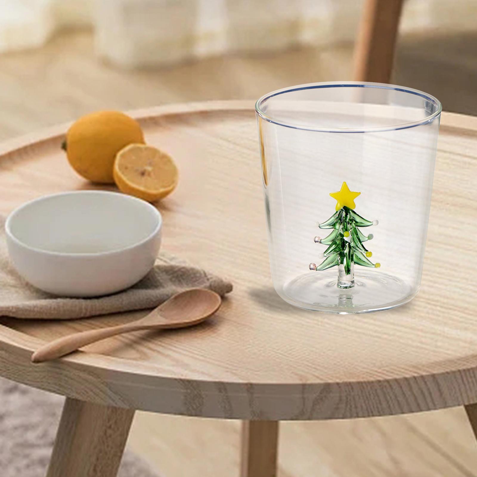 Glass Coffee Mug Beverage Mugs Milk mug for Breakfast Office Household