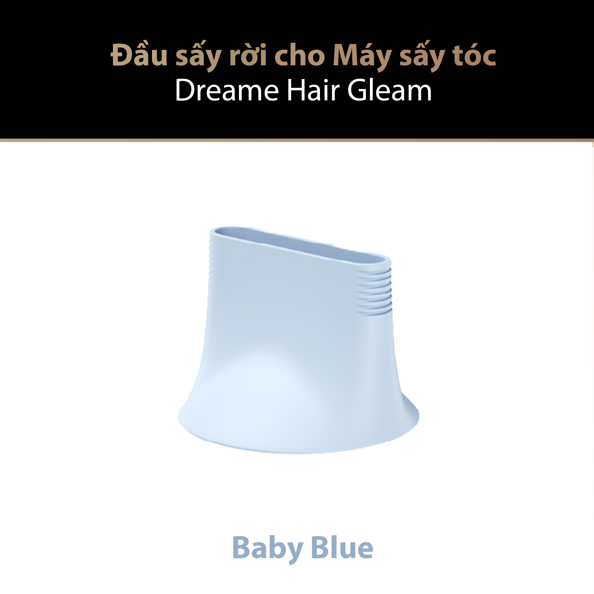 Phụ kiện đầu sấy rời dành cho máy sấy tóc Dreame Hair Gleam - Phụ kiện hàng chính hãng