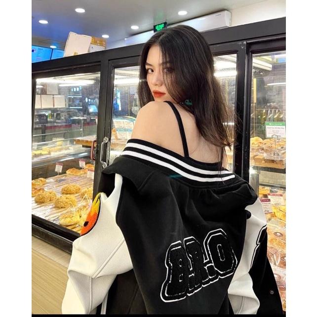 Áo Bomber Dù 2 Lớp In B.R.O Chất Đẹp️Áo Khoác Dù 2 Lớp Form Unisex Cá Tính, Áo Bomber Jacket Dù 2 Lớp Unisex Nam Nữ không bong tróc chất vải mịn không xù cam kết video kèm ảnh thật