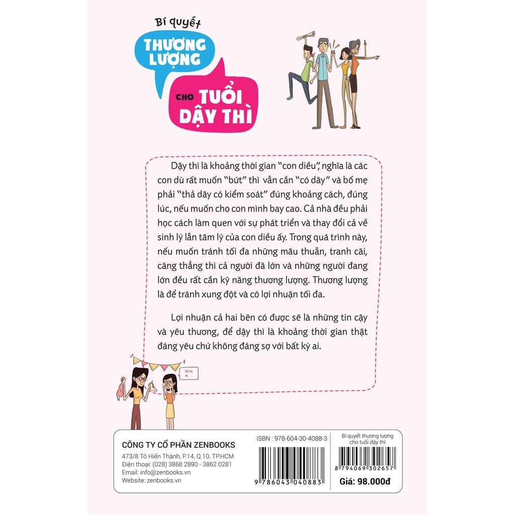 Bí quyết thương lượng cho tuổi dậy thì - Bản Quyền