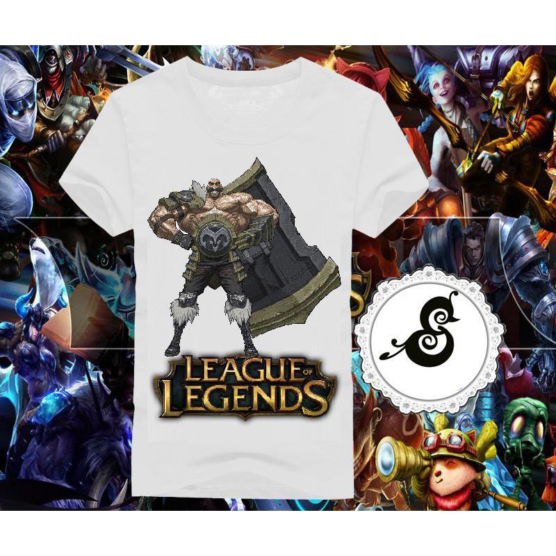Áo thun nam LMHT Braum - Game Liên Minh Huyền Thoại LOL mtt209