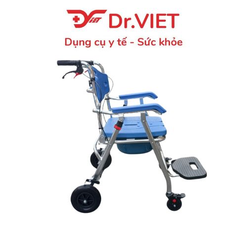 Ghế bô nhôm LUCASS C-301 - Ghế bô hỗ trợ người bệnh đi vệ sinh tại chỗ