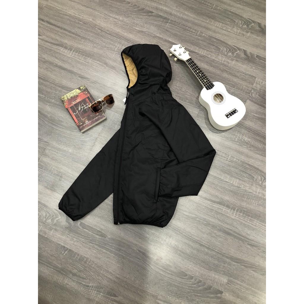 Áo gió nam lót lông MÁT NHẸ