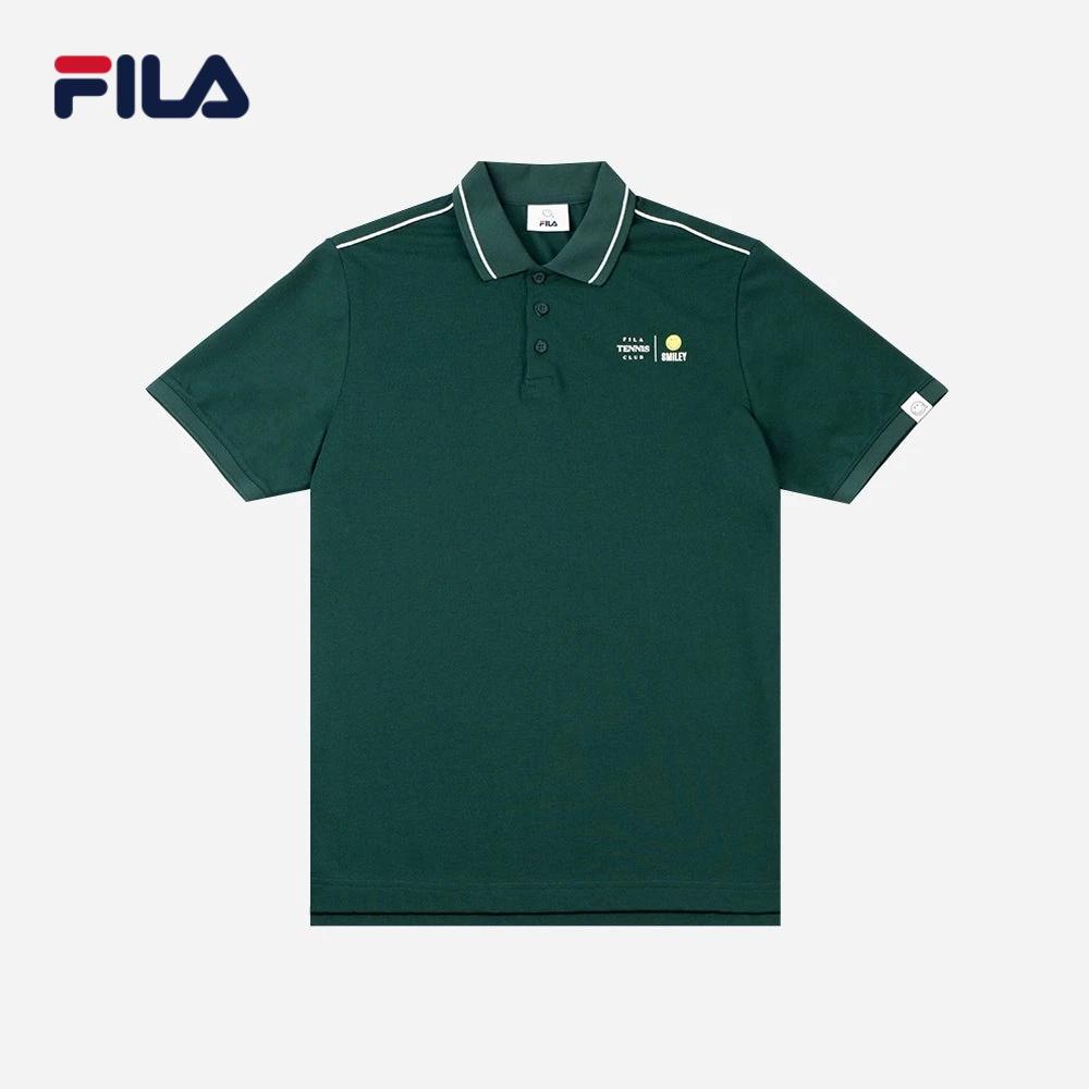 Áo polo thể thao nam Fila Tennis Club X Smiley - FW2TSF4S08M-DGR