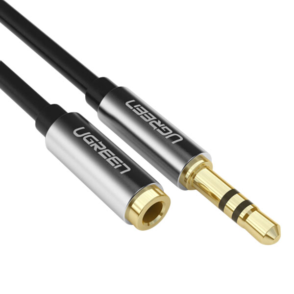 Cáp Chia Audio Ugreen 3.5mm Ra 2 Cổng RCA 10779 - Hàng Chính Hãng