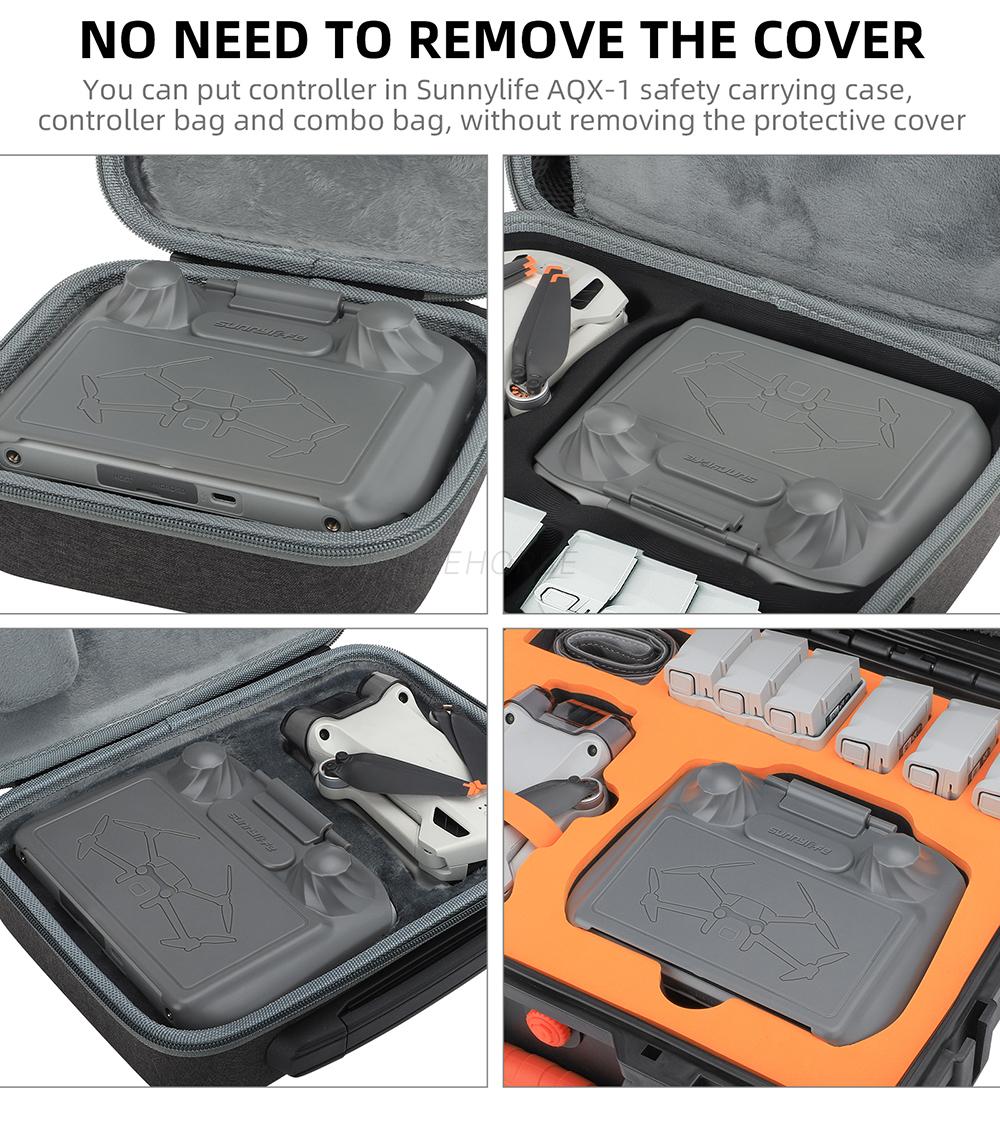 Vỏ bảo vệ màn hình cho DJI Mini 3 Pro điều khiển từ xa Sun Hood Sunshade Protection Cover cho DJI RC Phụ kiện màu: Xám