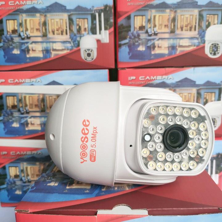 Tặng thẻ 64GB CAMERA YOOSEE PTZ 36 LED 5.0Mpx FULL HD 1080 CHỐNG NƯỚC, XOAY 360 ĐỘ, DÒ THEO CHUYỂN ĐỘNG -HÀNG NHẬP KHẨU