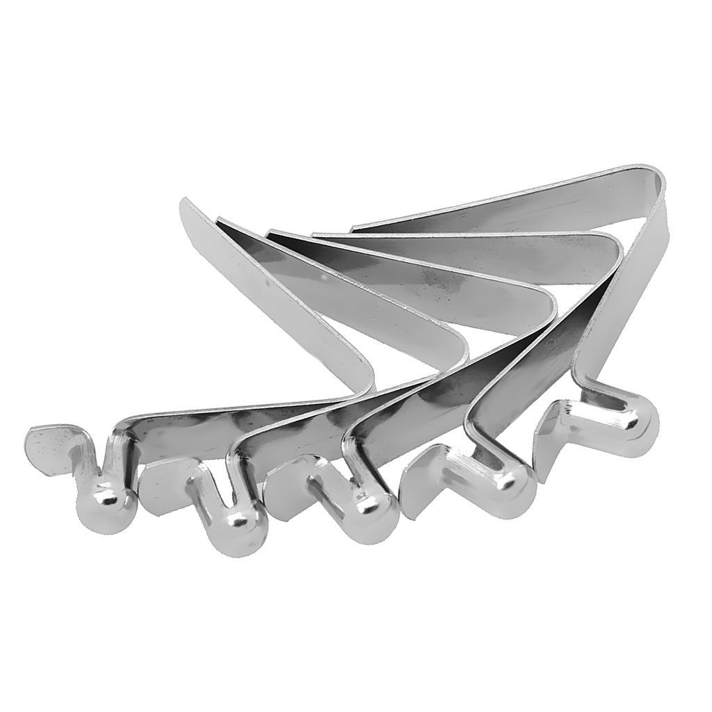 2x5pcs  Push Snap Button Tent Awning Pole 6MM X 7MM