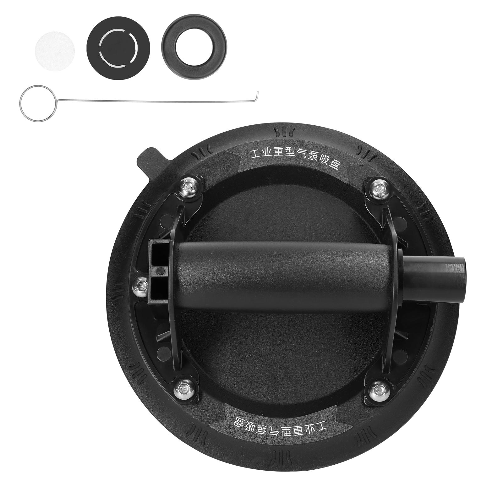 Manual Vacuum Suction Cup 100kg High Bearing Capacity Hand-pump Sucker Heavy Duty Vacuum Ceramic Tile Lifter for Granite Glass Lifting Tool