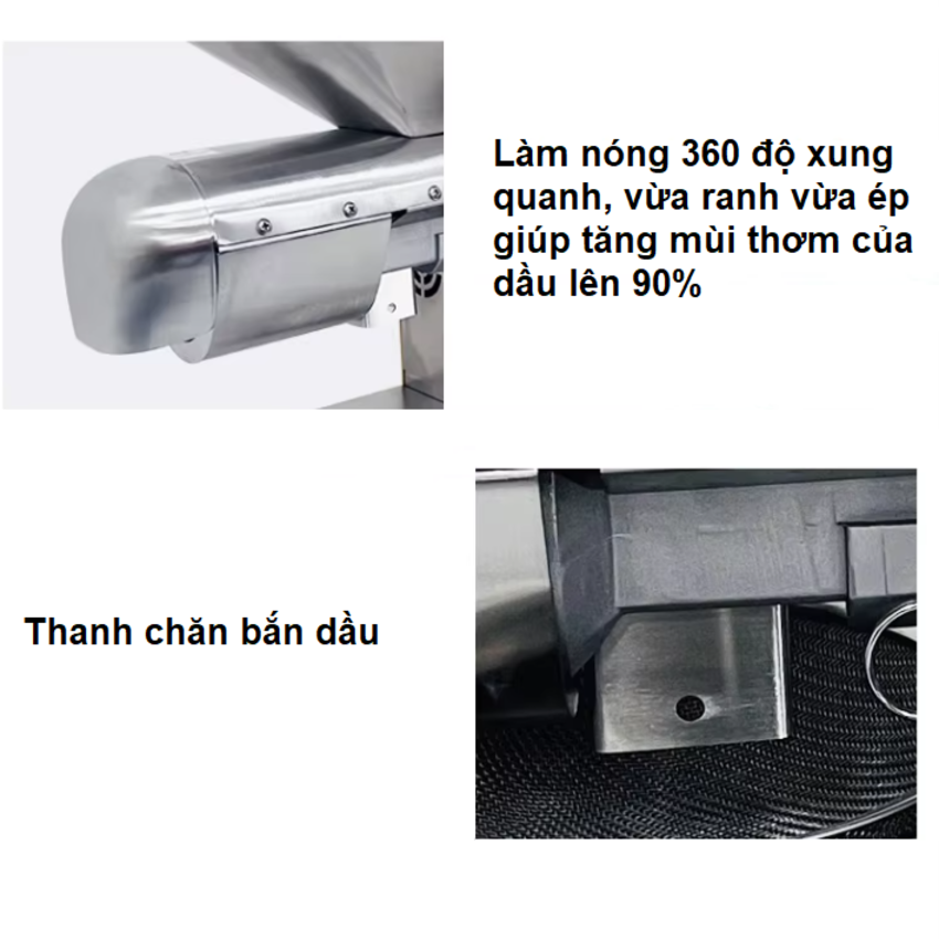 HÀNG CHÍNH HÃNG. Máy ép dầu thực vật dùng cho gia đình, quán ăn. Thương hiệu Anh Quốc cao cấp Aosida - 888- công suất 1800W