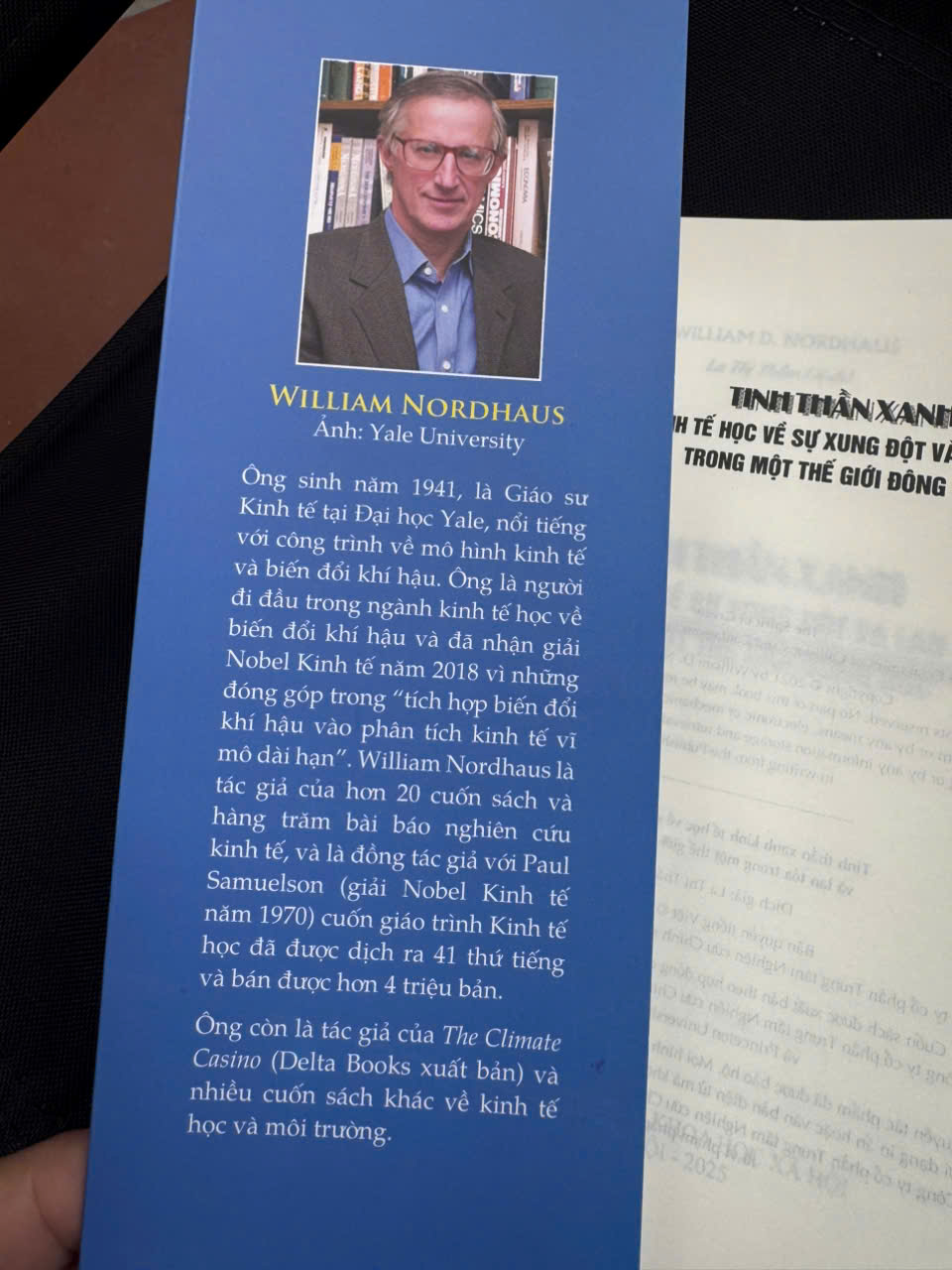 TINH THẦN XANH: Kinh tế học về sự xung đột và lan tỏa trong một thế giới đông đúc - William Nordhaus – La Thị Thắm dịch -Deltabooks