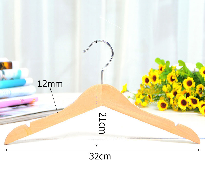 Móc Gỗ Treo Quần Áo KTN Trẻ Em 32cm