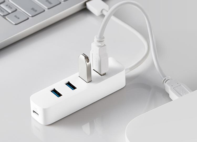 Bộ Chuyển Đổi 3.0 Truyền Dữ Liệu Tốc Độ Cao Chia 4 Cổng USB Cho Máy Tính