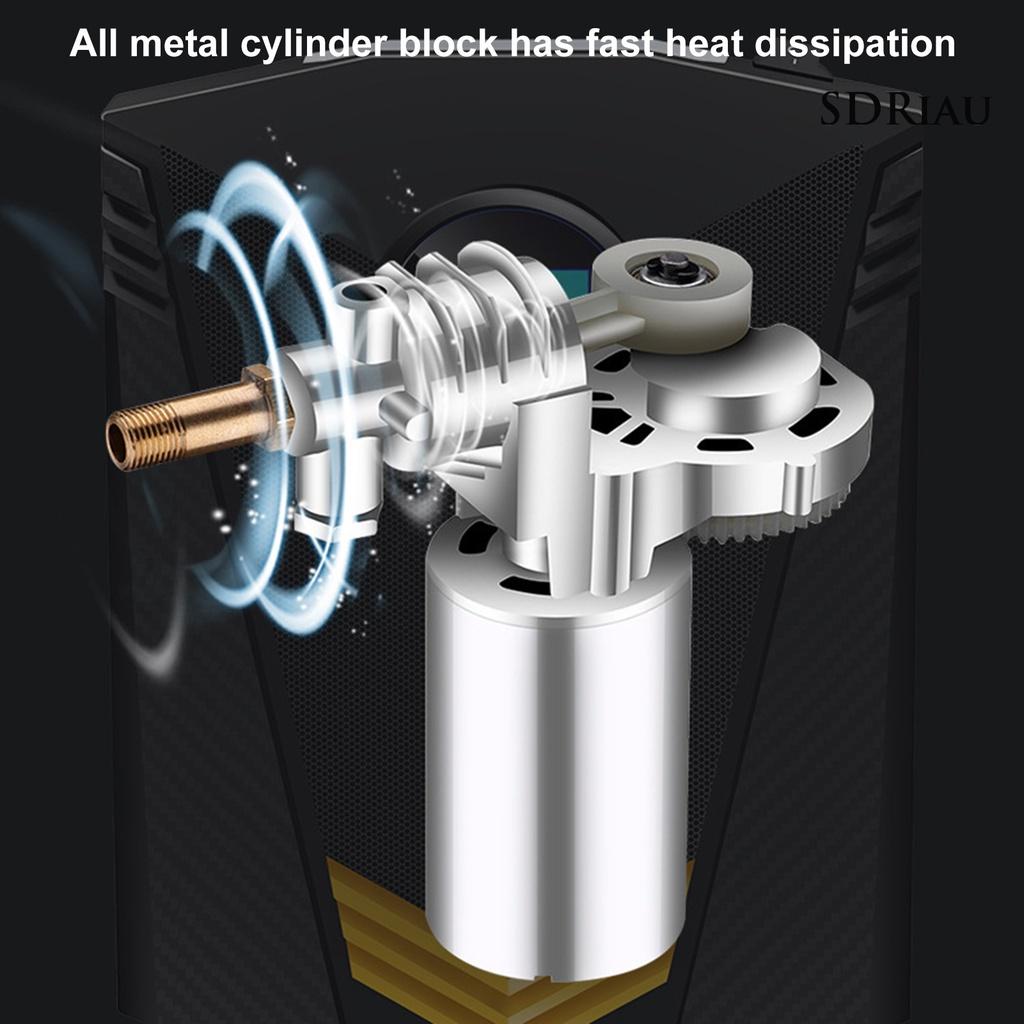 Máy Bơm Lốp Xe Hơi Kỹ Thuật Số 12v