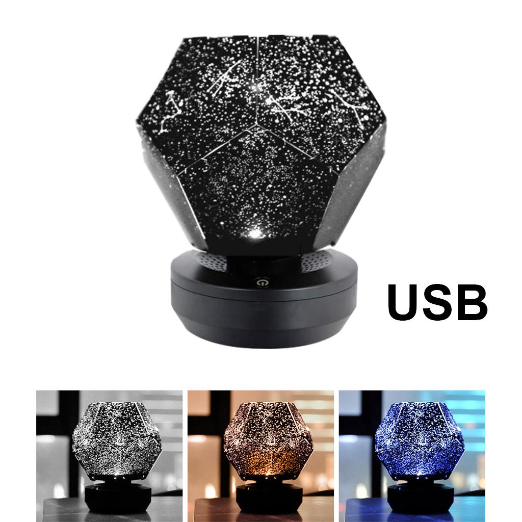 Led Star Sky Night Light Dreamy Rotating Projector, Romantic and Dreamlike Atmosphere