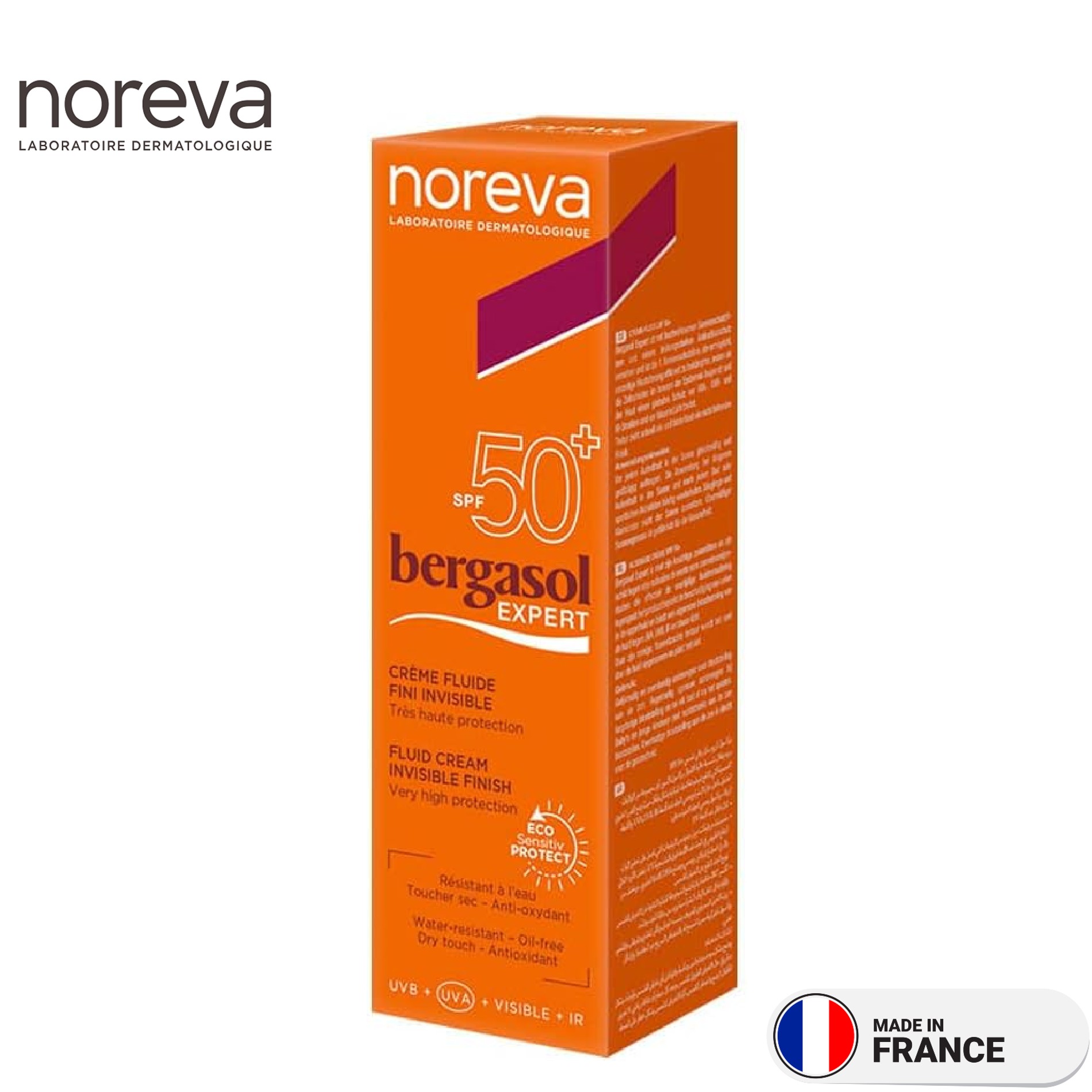 Kem Chống Nắng Bảo Vệ Da Noreva Bergasol Expert Fluid SPF50+ 50ml