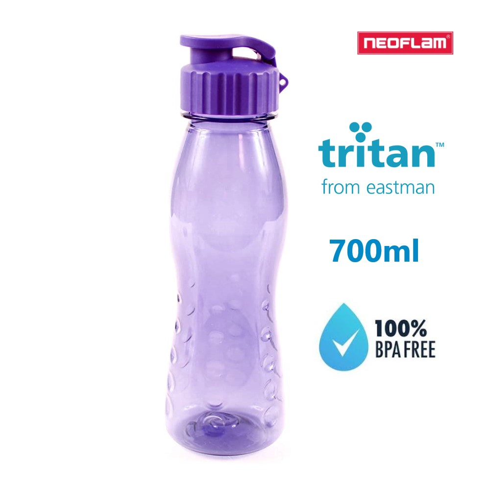 Chai nước tritan Fliptop 700ml, Neoflam Hàn Quốc. Sản phẩm nhiều màu lựa chọn