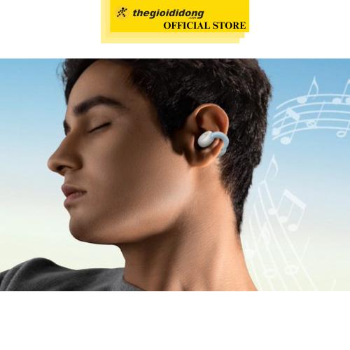 Tai nghe Bluetooth Open-Ear TWS Baseus AirGo 1 Ring Trắng - Hàng chính hãng