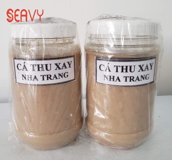 Đặc Sản Nha Trang -Mắm Cá Thu Xay Hương Vị Trọn Vẹn Từ Đại Dương, Đỉnh Cao Ẩm Thực Seavy Hộp 500g