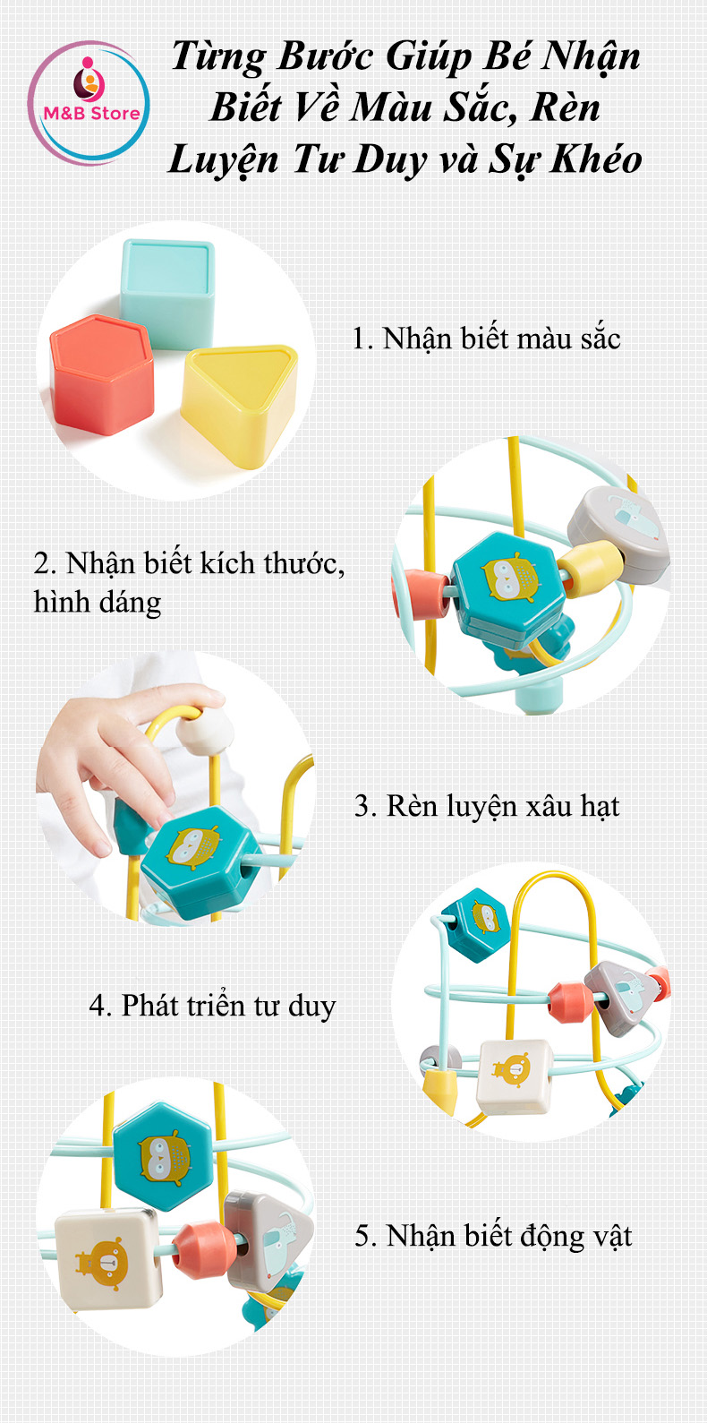 Đồ Chơi Xe Luồn Hạt - KUB