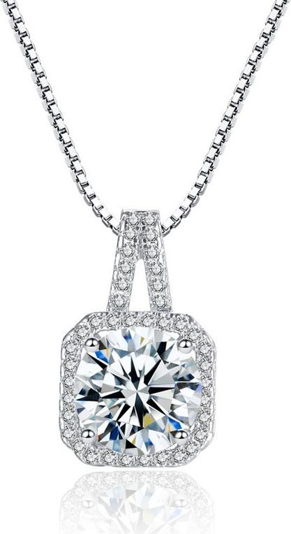Dây chuyền vòng cổ đá zircon phong cách Hàn Quốc