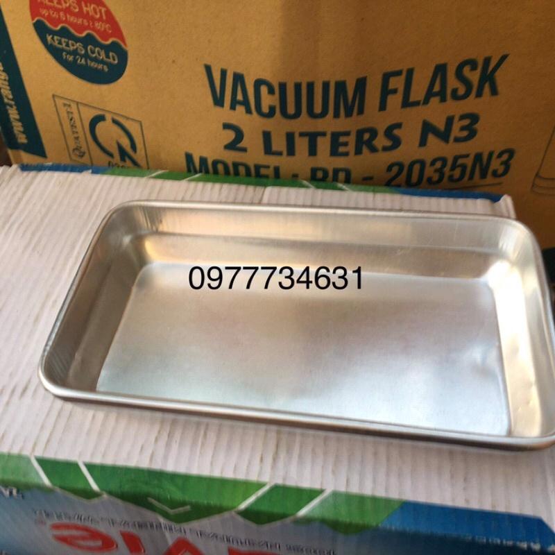 Khay tắm nhôm lồng chim chào mào, chích choè, hoạ mi cao cấp