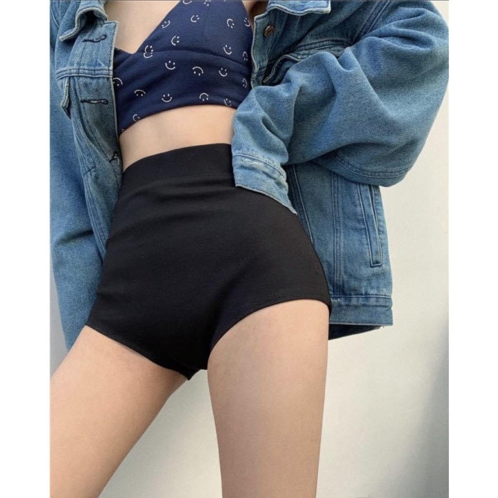 Quần legging nữ lửng, đùi, dài cạp cao, legging nữ dày dặn vải cotton cao cấp, quần tập gym yoga nữ co giãn, TF001