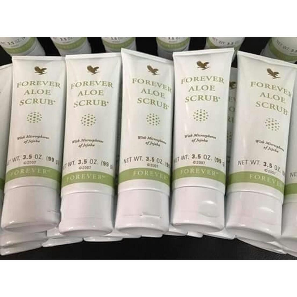 SỮA RỬA MẶT TẨY TẾ BÀO CHẾT Forever Aloe Scrub_238flp