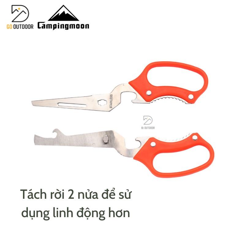 Kéo Đa Năng Campingmoon J001 Thép Không Gỉ