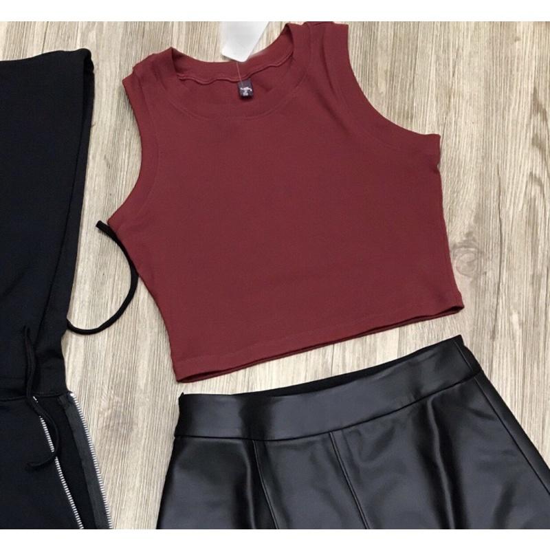 FA652 Áo croptop sát nách