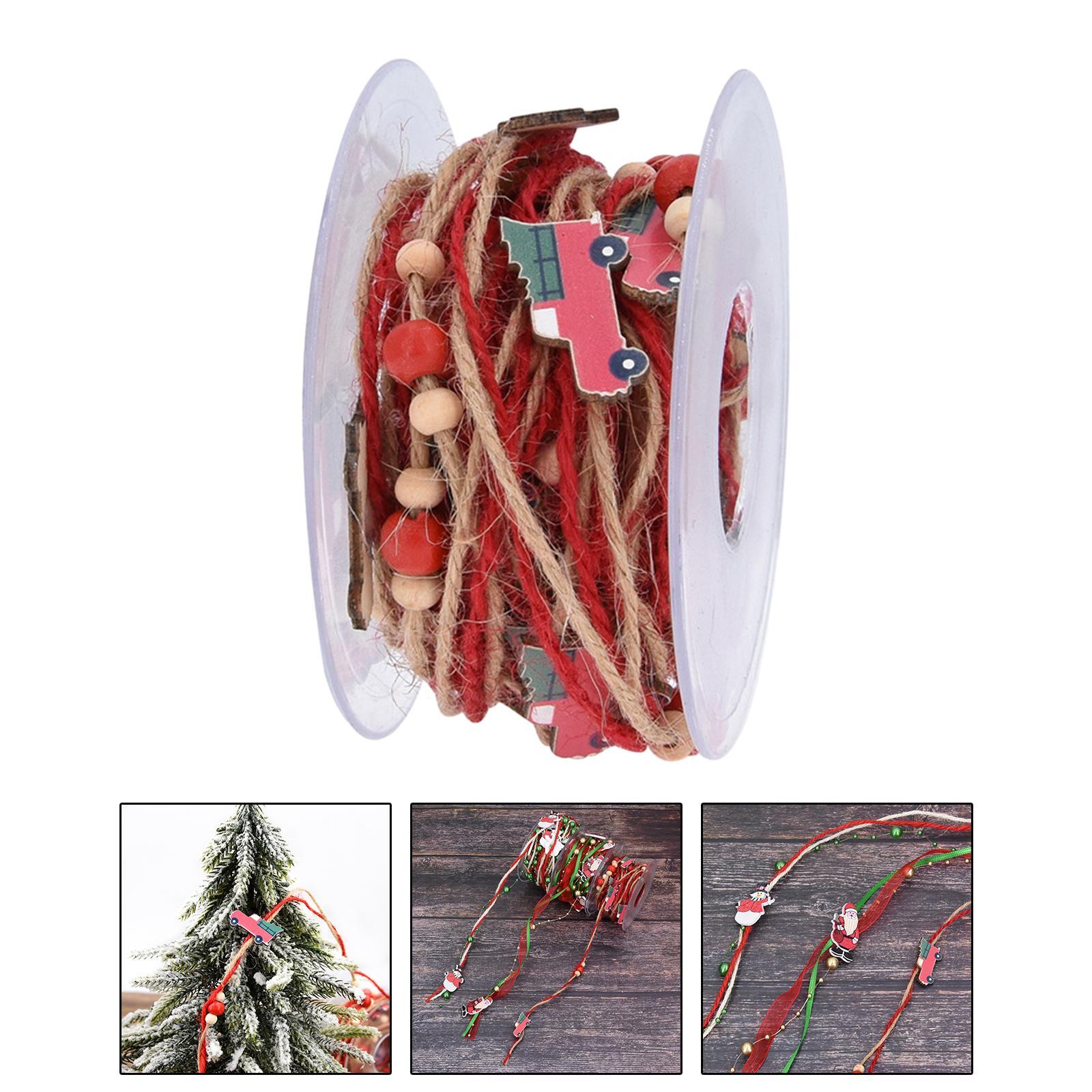 Christmas Ribbon Home Decor DIY for Wood Bow Making Bouquet Hair Accessories
