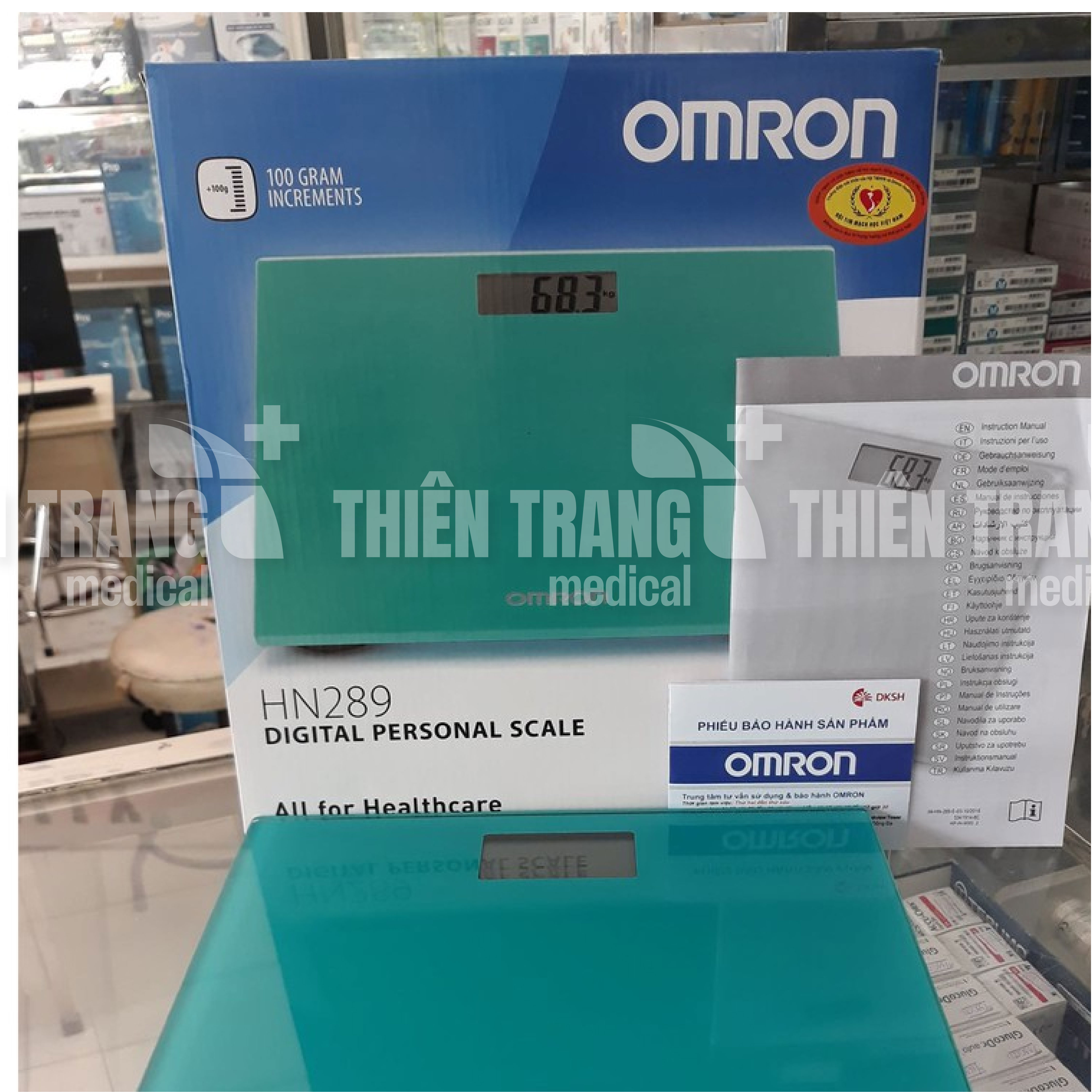 Cân Sức Khỏe Điện Tử OMRON HN-289 Thiên Trang Medical