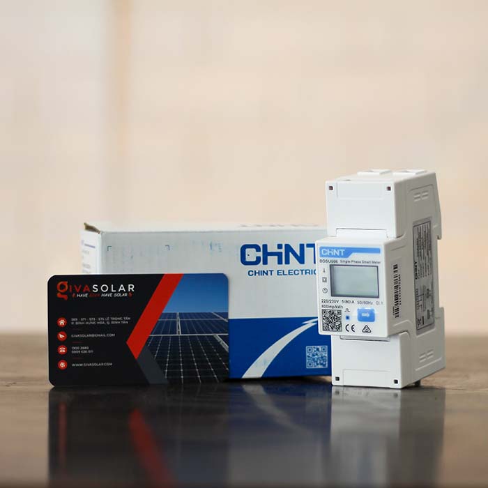 Đồng Hồ Thông Minh 1 pha SMART METER CHINT GIVASOLAR DDSU666