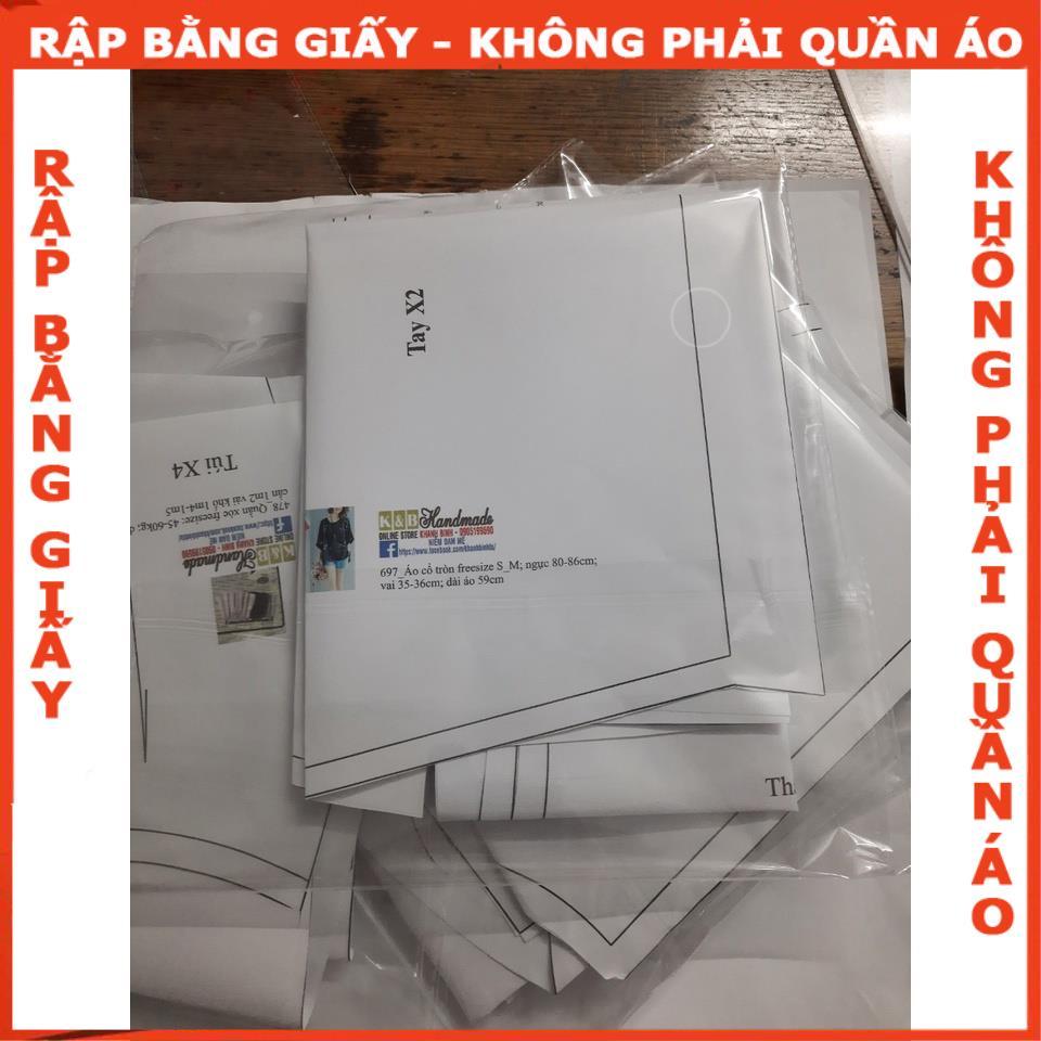 Rập giấy mã 464 (BẢN VẼ) rập đầm