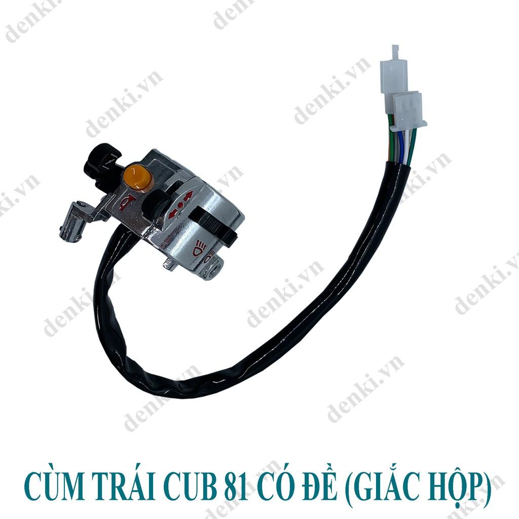 Cùm Trái Cub 81 TQ Có đề (Giắc hộp) DENKI