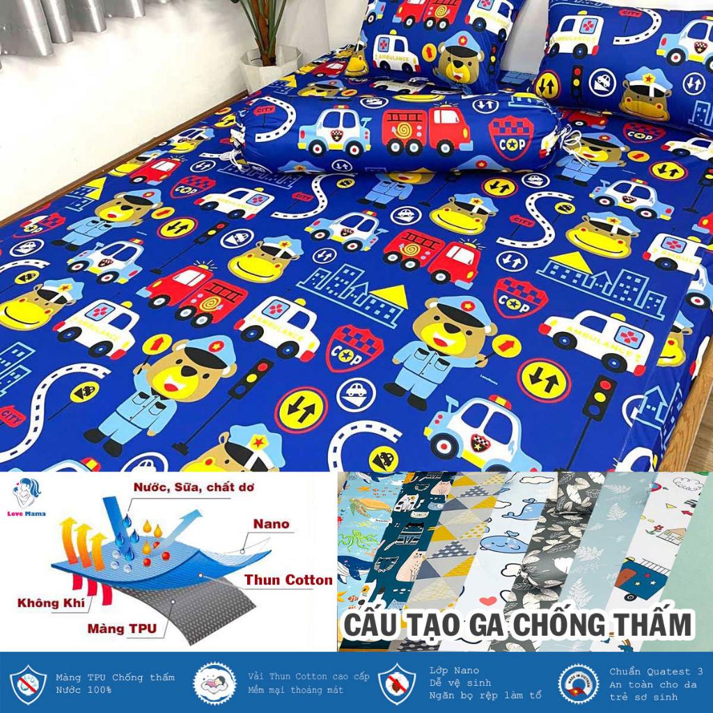 Ga chống thấm Cotton cảnh sát giao thông không sột soạt mềm mại thoáng mát