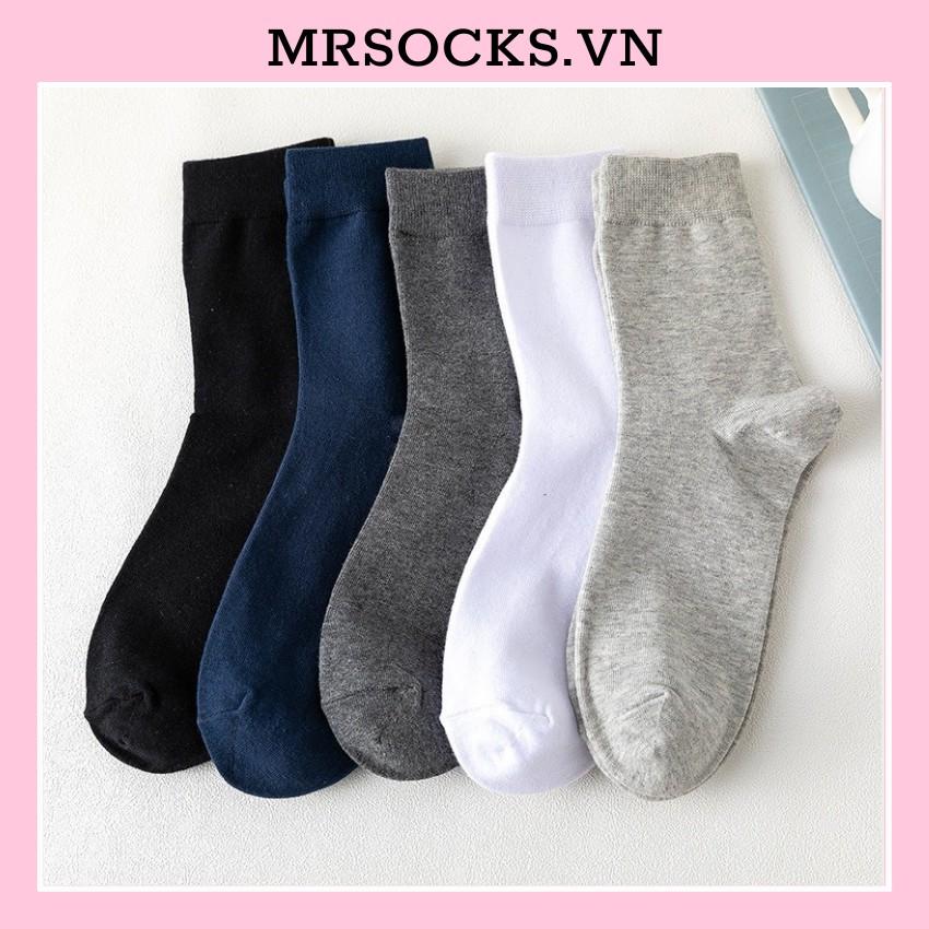 Vớ Tất Trơn Văn Phòng Cổ Cao Loại Xịn Chất Cotton Kháng Khuẩn Lựa Chọn Hàng Đầu Của Tín Đồ Công Sở Giày Tây