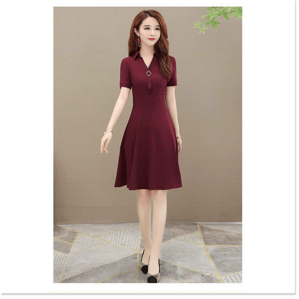 ĐẦM COTTON LẠNH,THẮT NƠ,HỌA TIẾT TRƠN,ĐẶC BIỆT LÀ CHẤT LIỆU VÃI THOÁNG MÁT THỜI TRANG KME.STORE