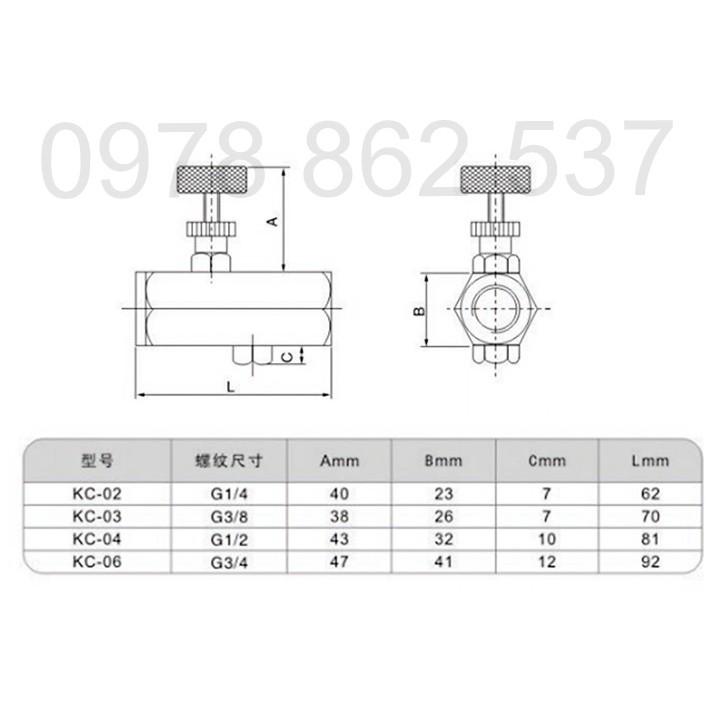 Van tiết lưu thuỷ lực KC