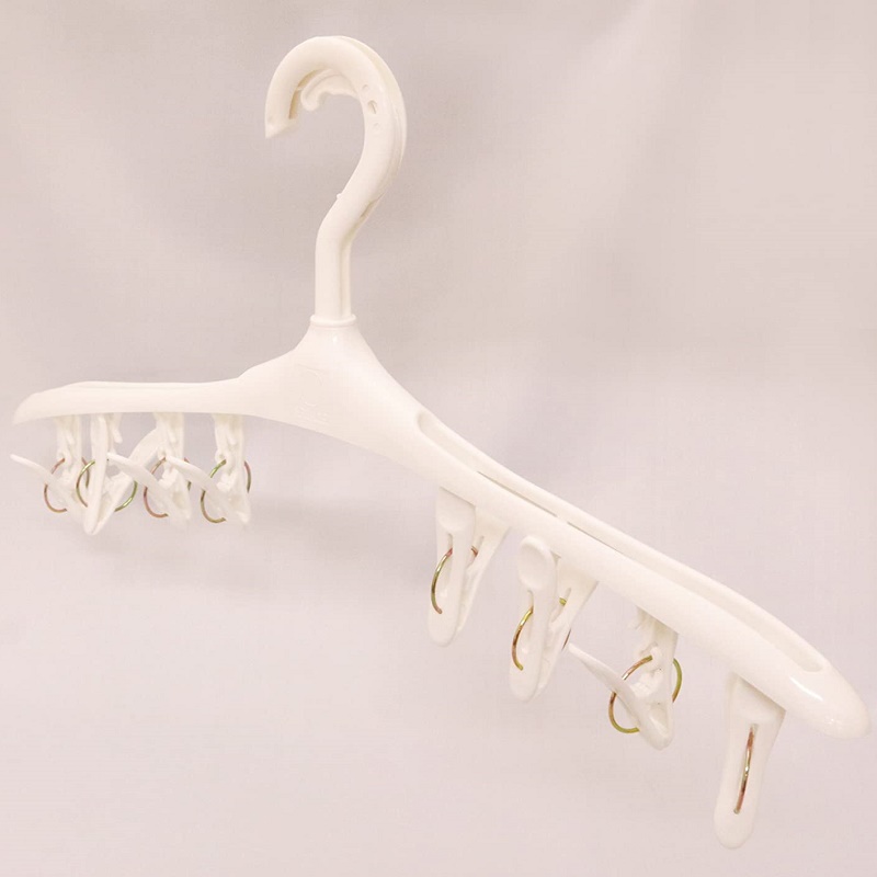 Móc phơi quần áo 8 kẹp Kokubo Ramo - Made in Japan