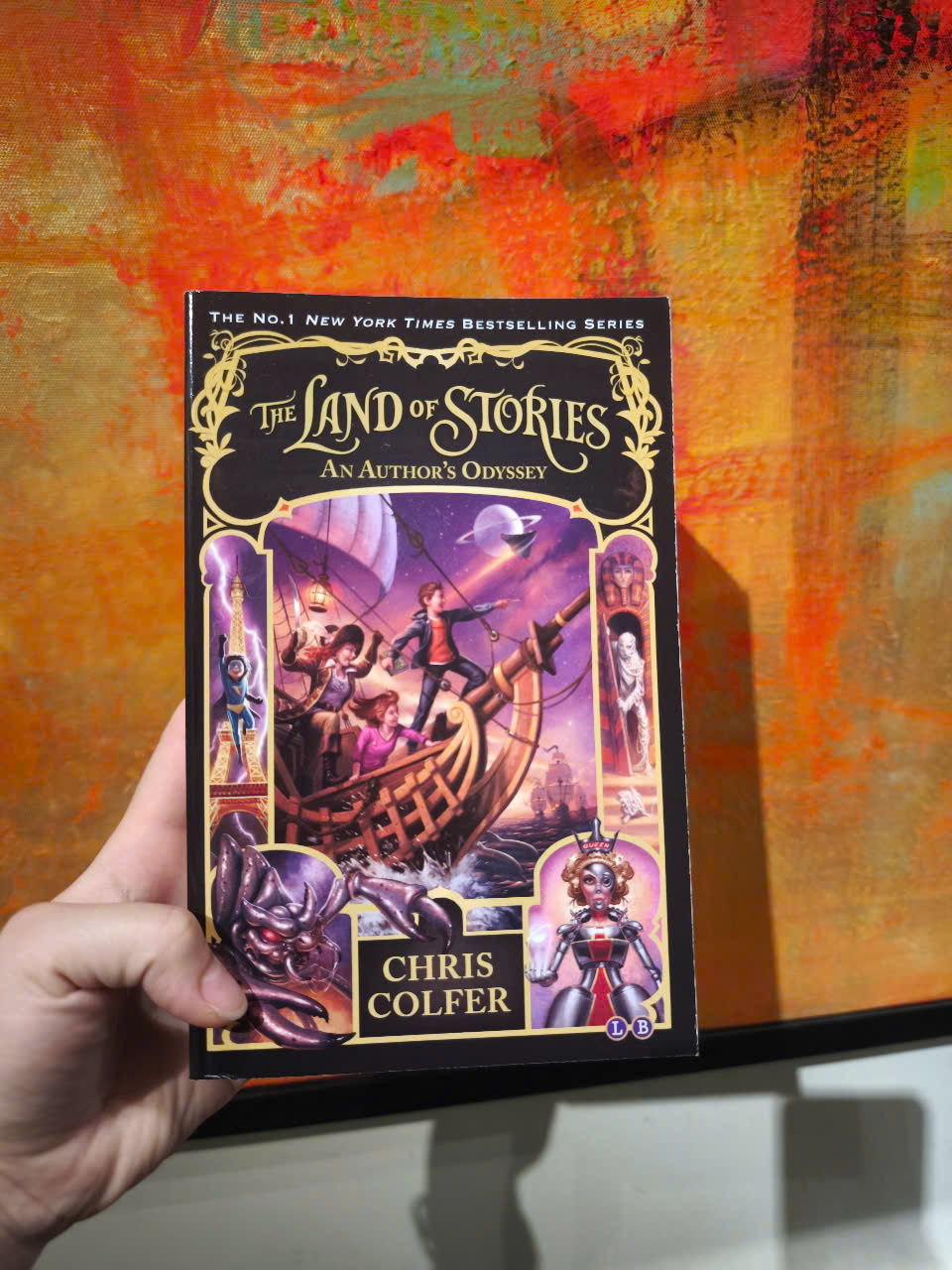 Sách - The Land of Stories: An Author's Odyssey by Chris Colfer - Children's Books in English