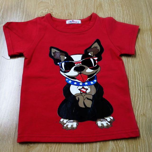 Áo nhóm.gia đinh hình chú chó cưng