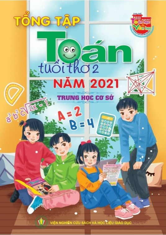 Sách Tổng tập Toán tuổi thơ 2 Năm 2021 Trung Học Cơ Sở
