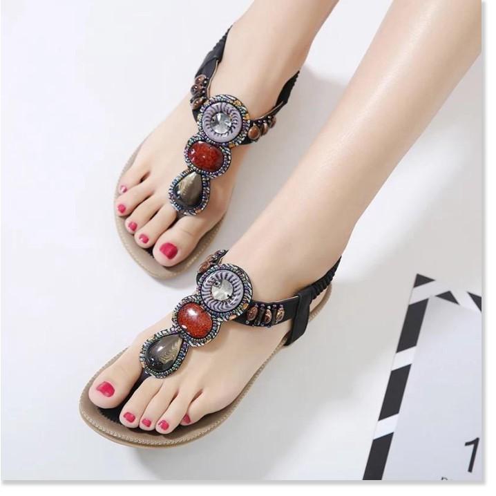 GIÀY SANDAL NỮ ĐÁ HỒ LÔ CAO CẤP