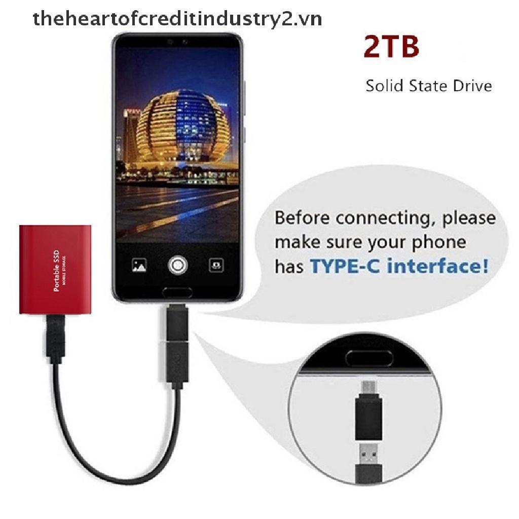 Ổ Cứng Di Động 4TB / 2TB / 1TBGB Type C USB3.1