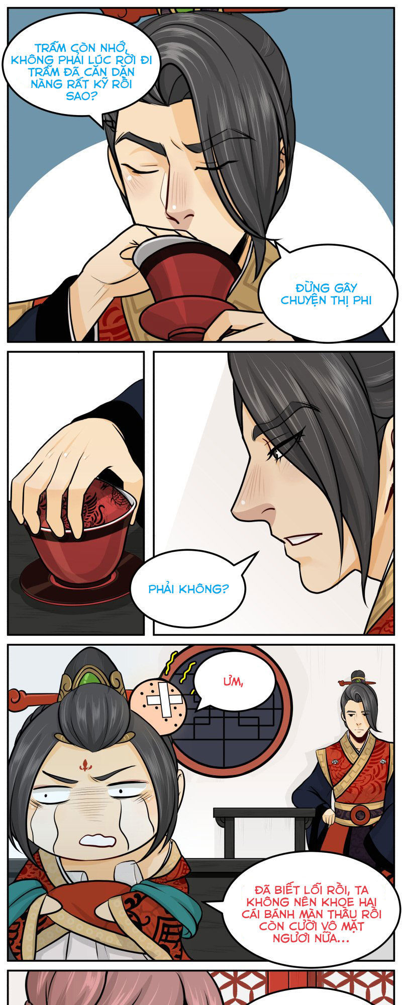 hoàng thượng đoạn tụ! đừng chạm vào ta chapter 37 2