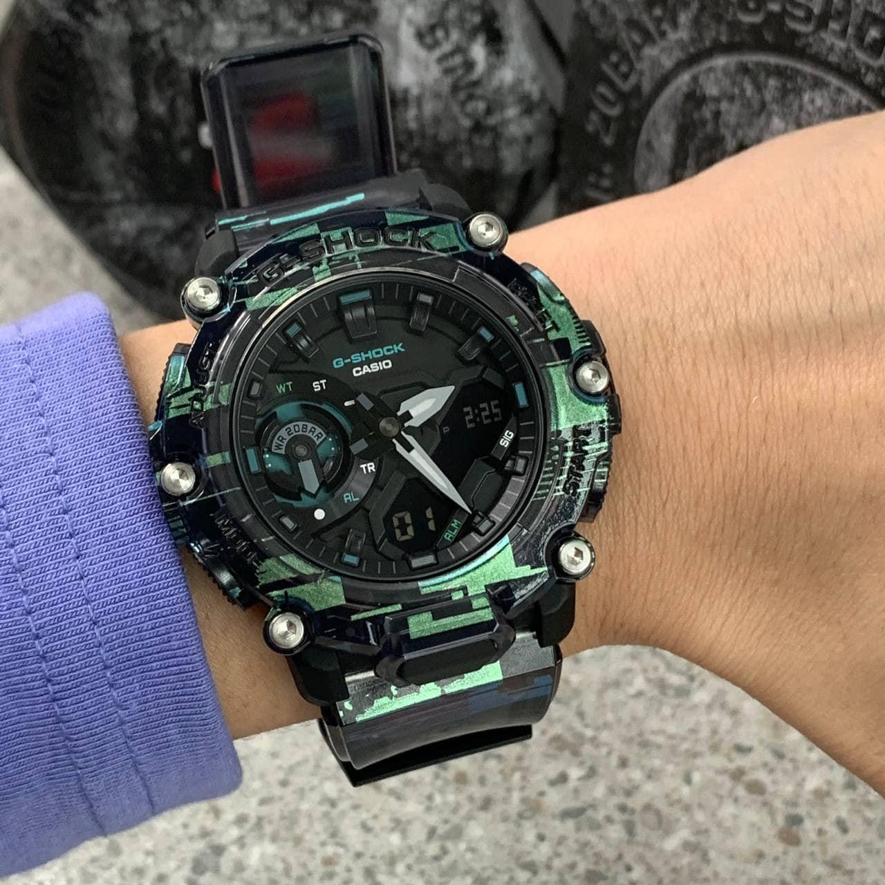 Đồng Hồ Nam Dây Nhựa  G-Shock GA-2200NN-1A | GA-2200NN-1ADR